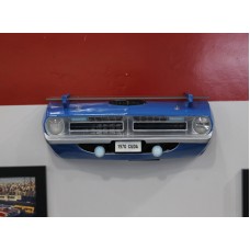 1970 Plymouth Barracuda Painted Blue Resin Wall Decor w/ Shelf & Lights 7580-104 752203041884  382278275725
